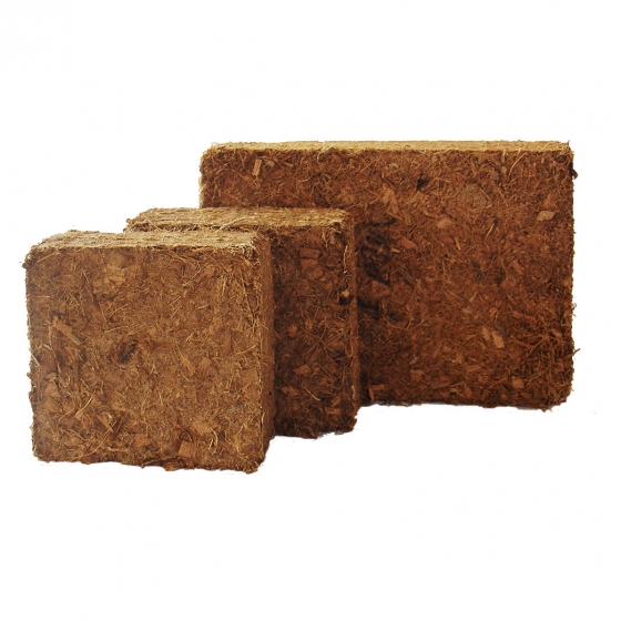 coir blocks and planks