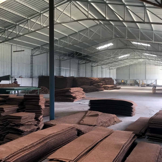 weed mat production
